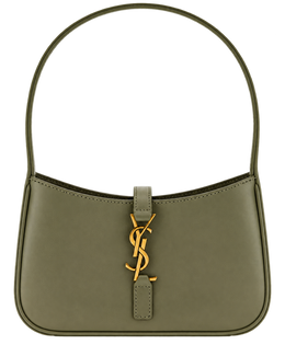 Saint Laurent Grey Le 5 A 7 Mini Shoulder Bag