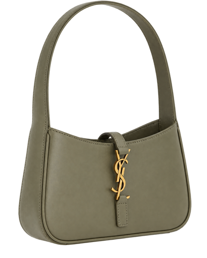 Saint Laurent Grey Le 5 A 7 Mini Shoulder Bag