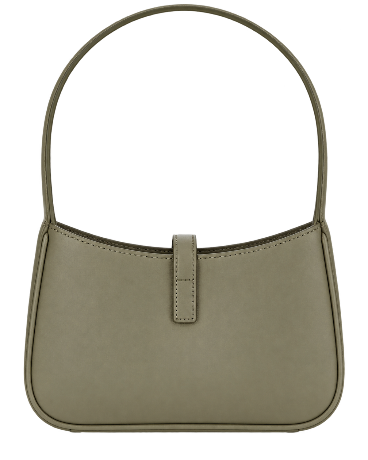 Saint Laurent Grey Le 5 A 7 Mini Shoulder Bag
