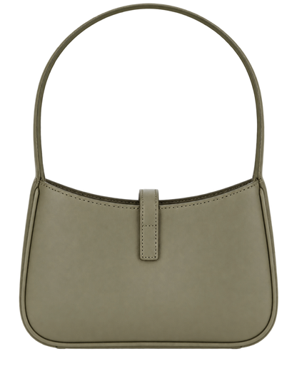 Saint Laurent Grey Le 5 A 7 Mini Shoulder Bag