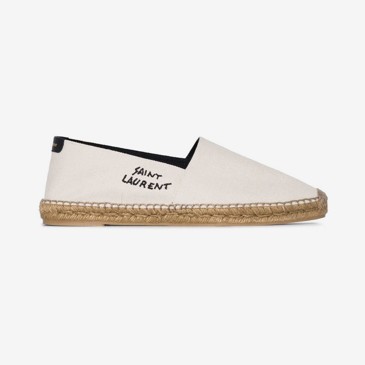 Saint Laurent logo-embroidered espadrilles