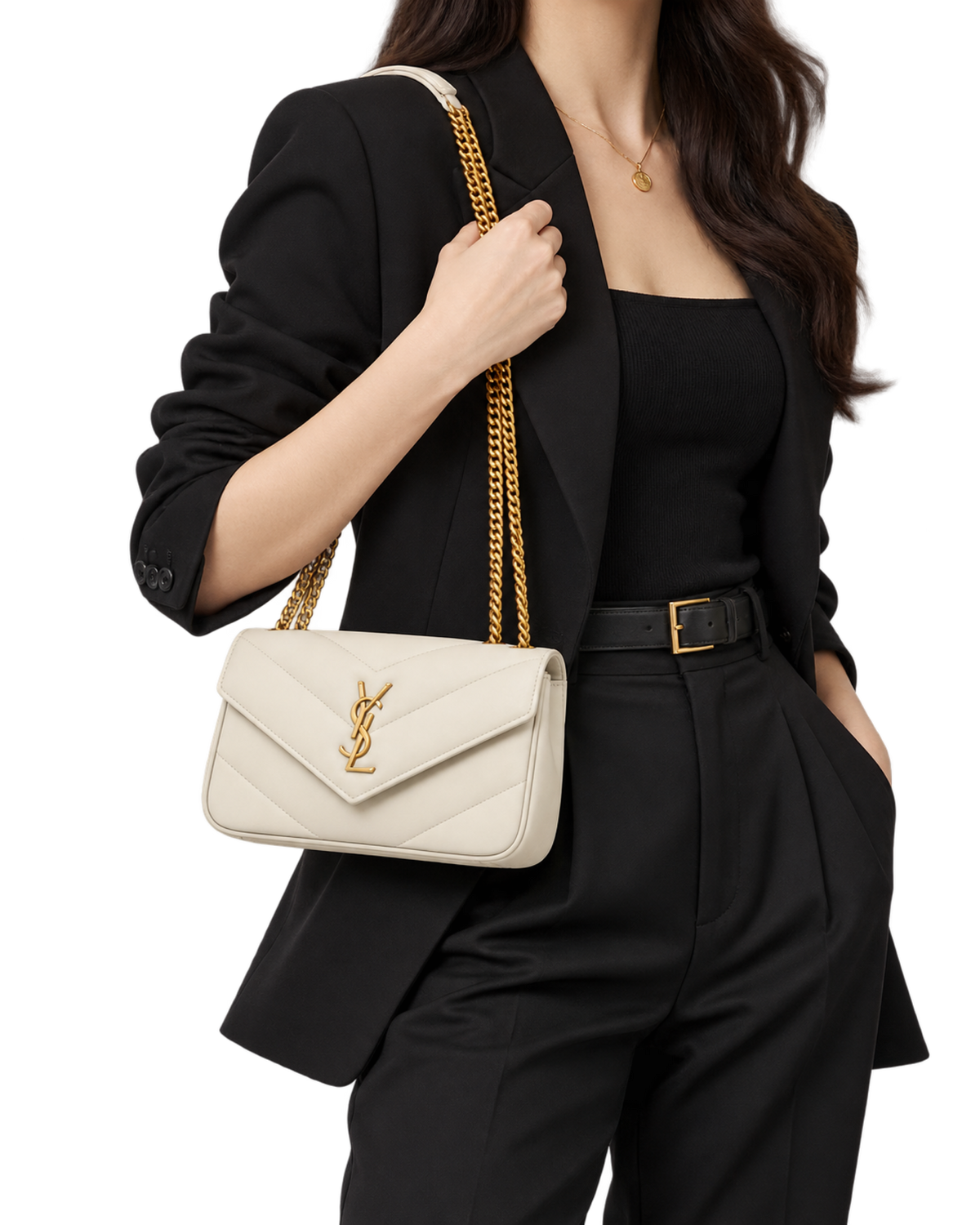 Saint Laurent LOULOU MINI in lambskin