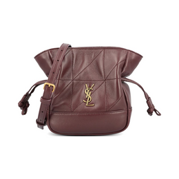 Saint Laurent Mini Jamie Quilted Logo Shoulder Bag