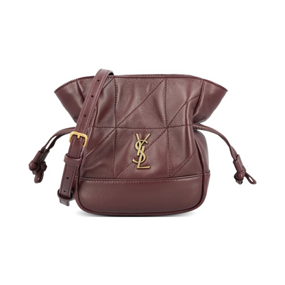 Saint Laurent Mini Jamie Quilted Logo Shoulder Bag