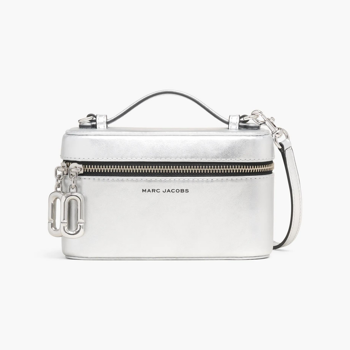 Scene Vanity Bag In Metallic