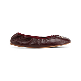 Scrunch Burgundy Eel