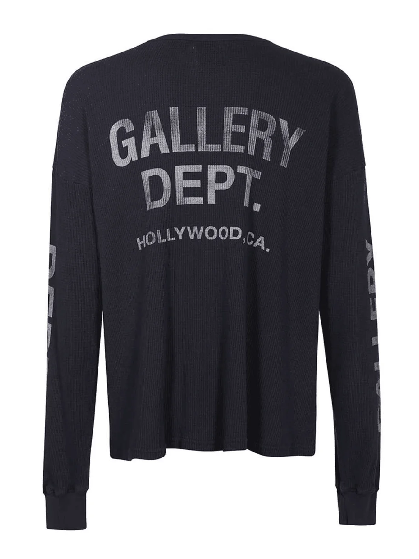 Gallery Dept GD-T-1100 Thermal Sweatshirt in Black