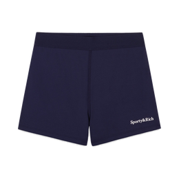 Serif Logo Active Short - Navy/White