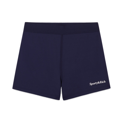 Serif Logo Active Short - Navy/White