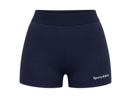 Serif Logo Active Short - Navy/White