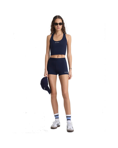 Serif Logo Active Short - Navy/White