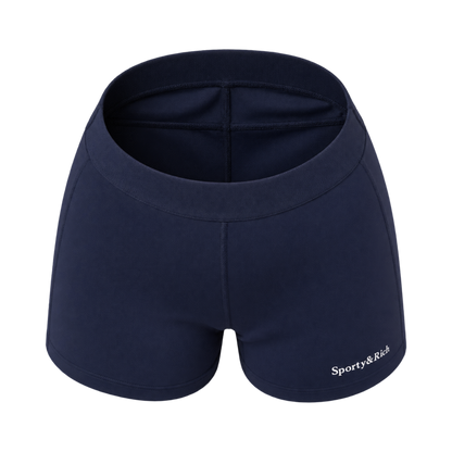 Serif Logo Active Short - Navy/White