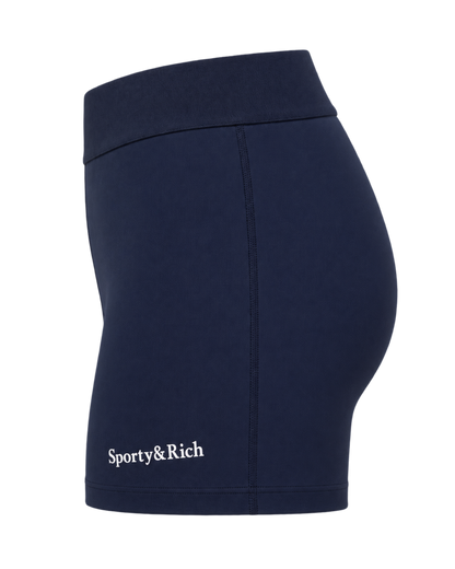 Serif Logo Active Short - Navy/White