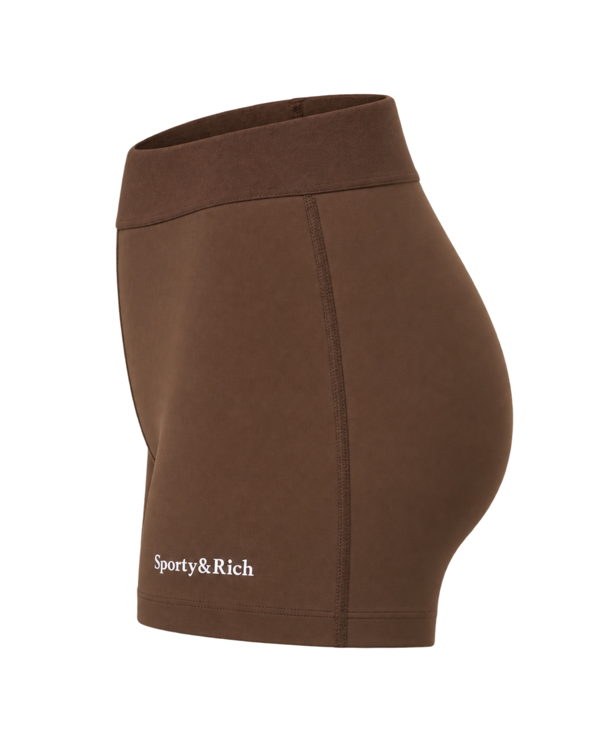 Serif Logo Active Short - Toffee/White