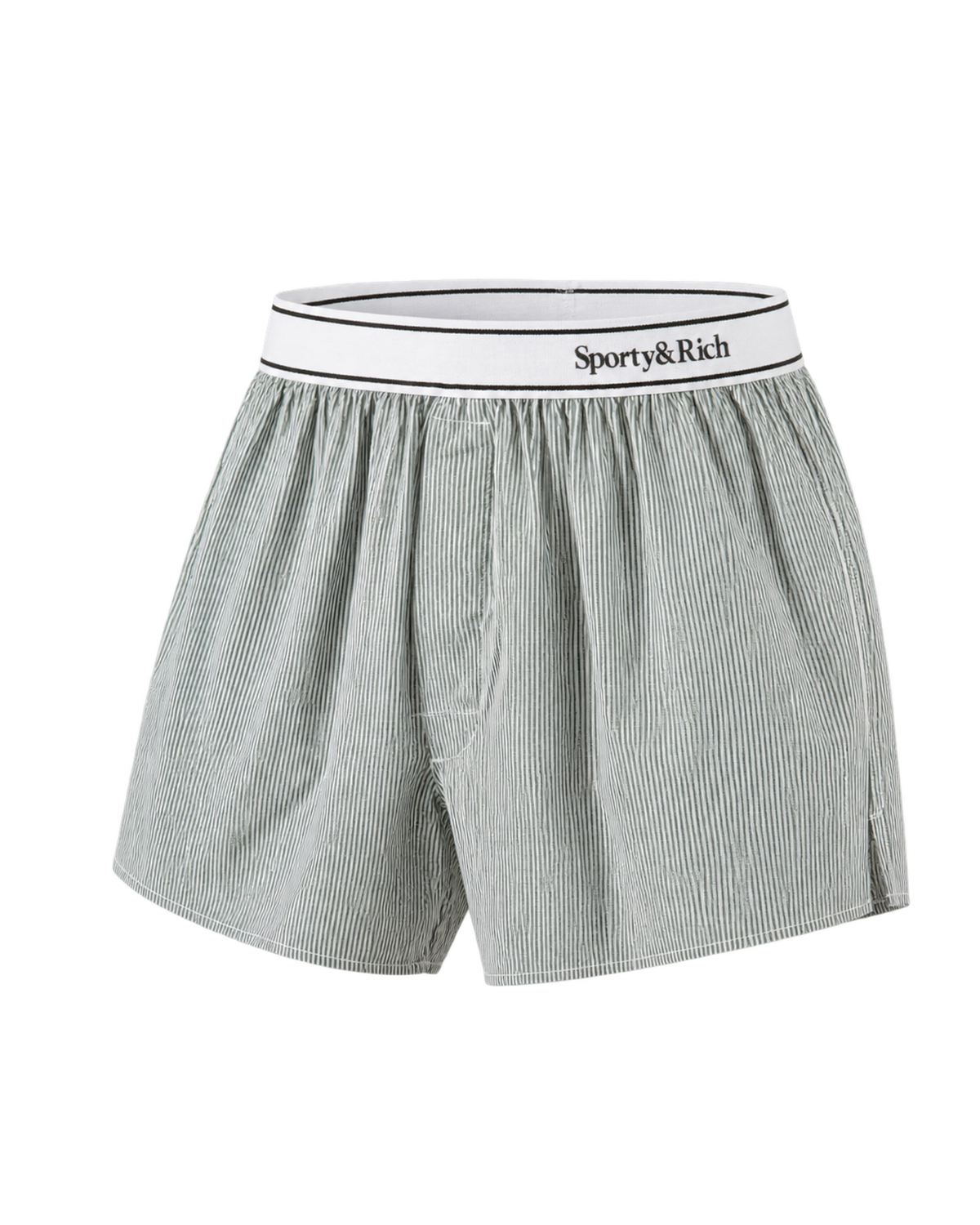 Serif Logo Boxer - Forest striped