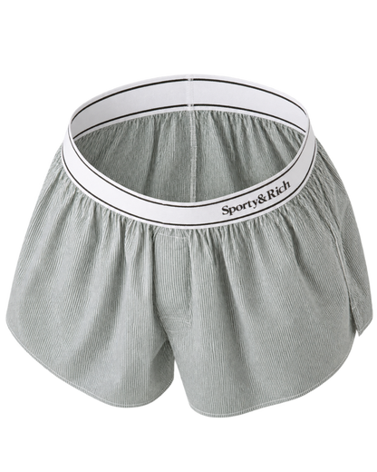 Serif Logo Boxer - Forest striped
