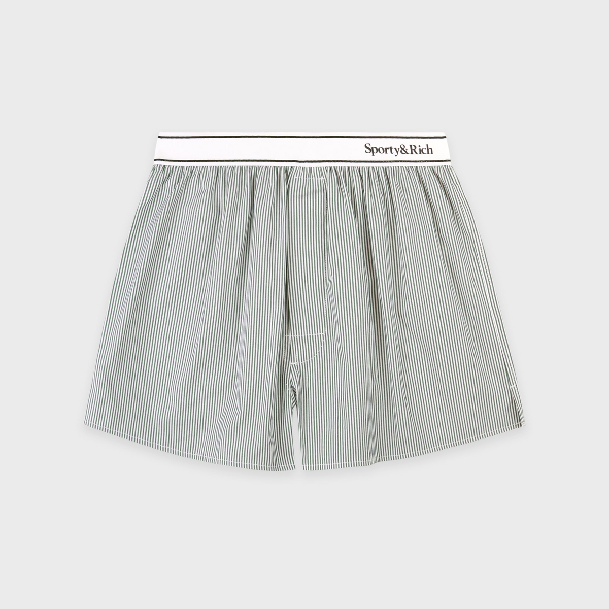 Serif Logo Boxer - Forest striped