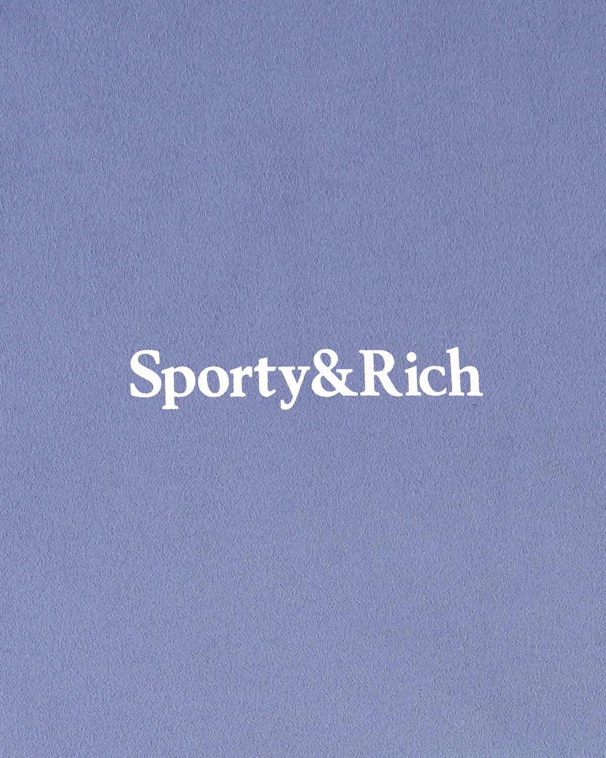 Serif Logo Legging - Colony Blue/White