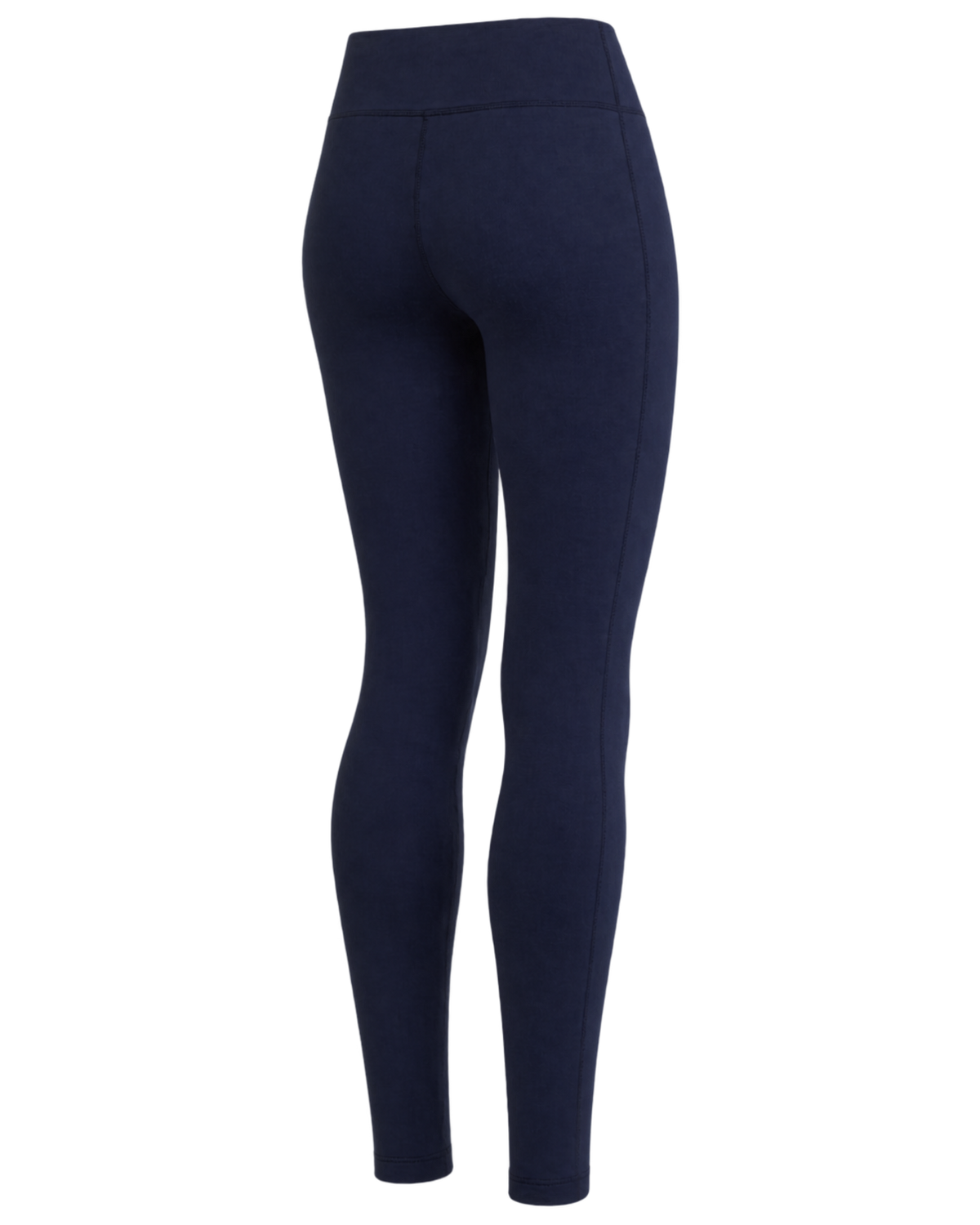 Serif Logo Legging - Navy/White