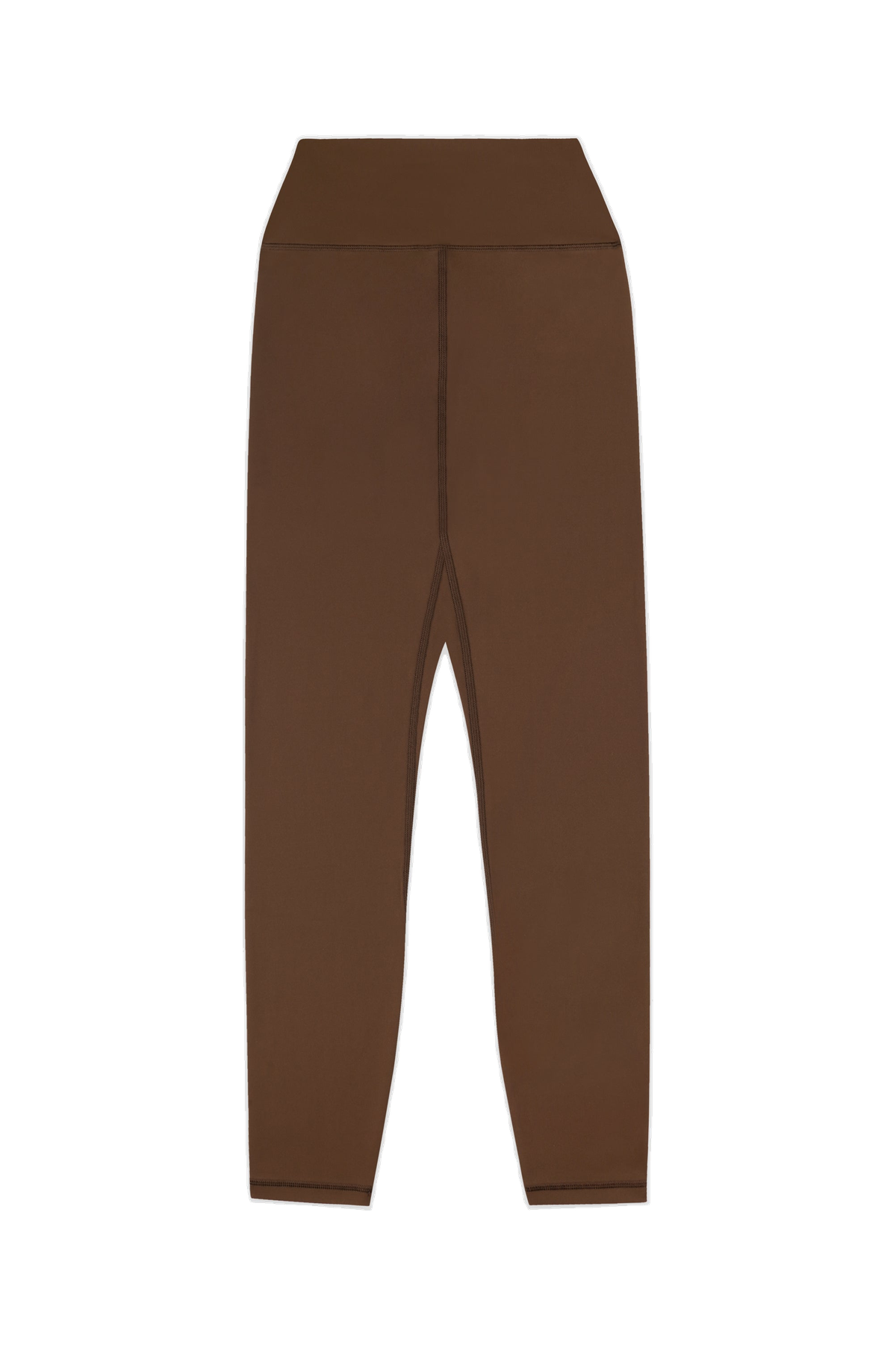 Serif Logo Legging - Toffee/White