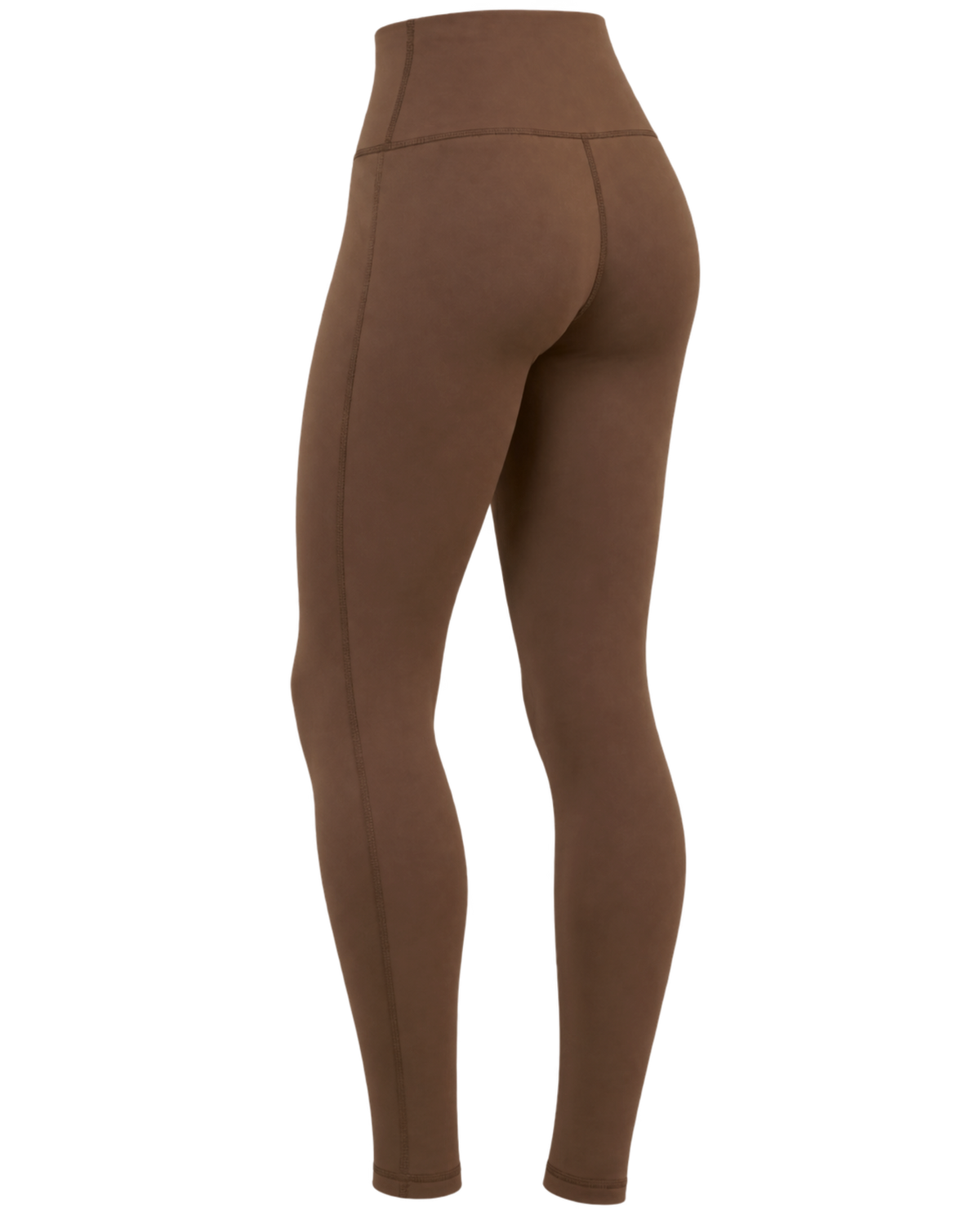 Serif Logo Legging - Toffee/White