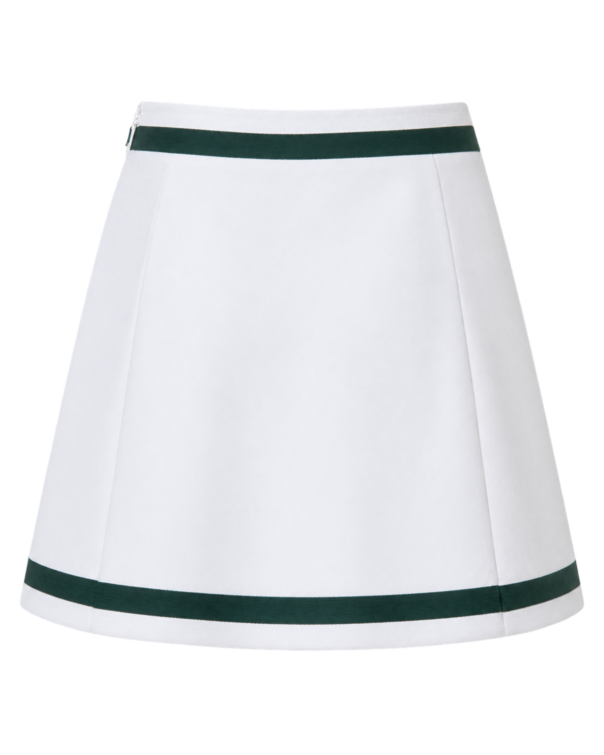 Serif Logo Mila Skirt - White/Forest