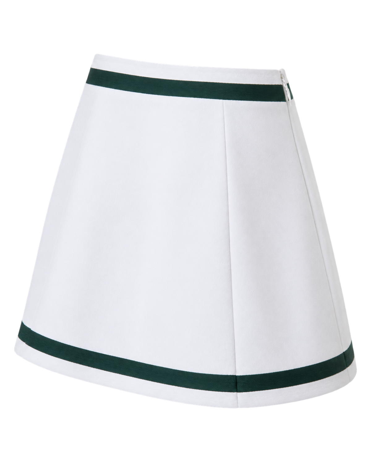 Serif Logo Mila Skirt - White/Forest