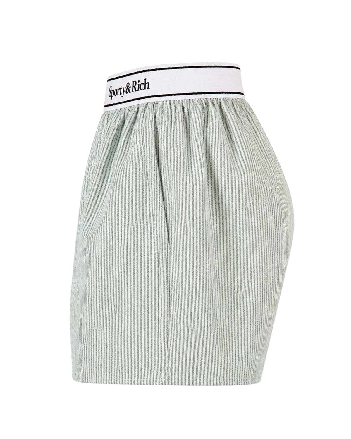 Serif Logo Oxford Boxer - Forest striped