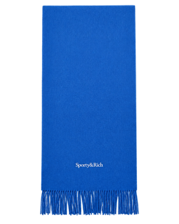 Serif Logo Scarf - Azure