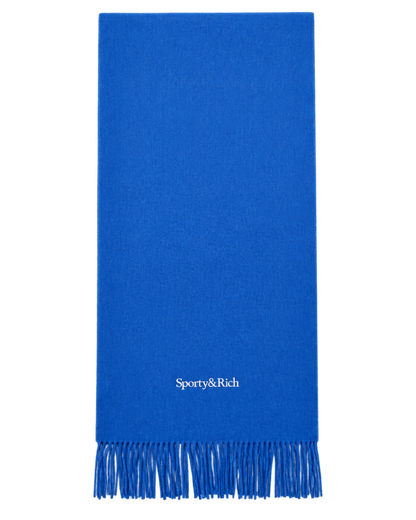 Serif Logo Scarf - Azure