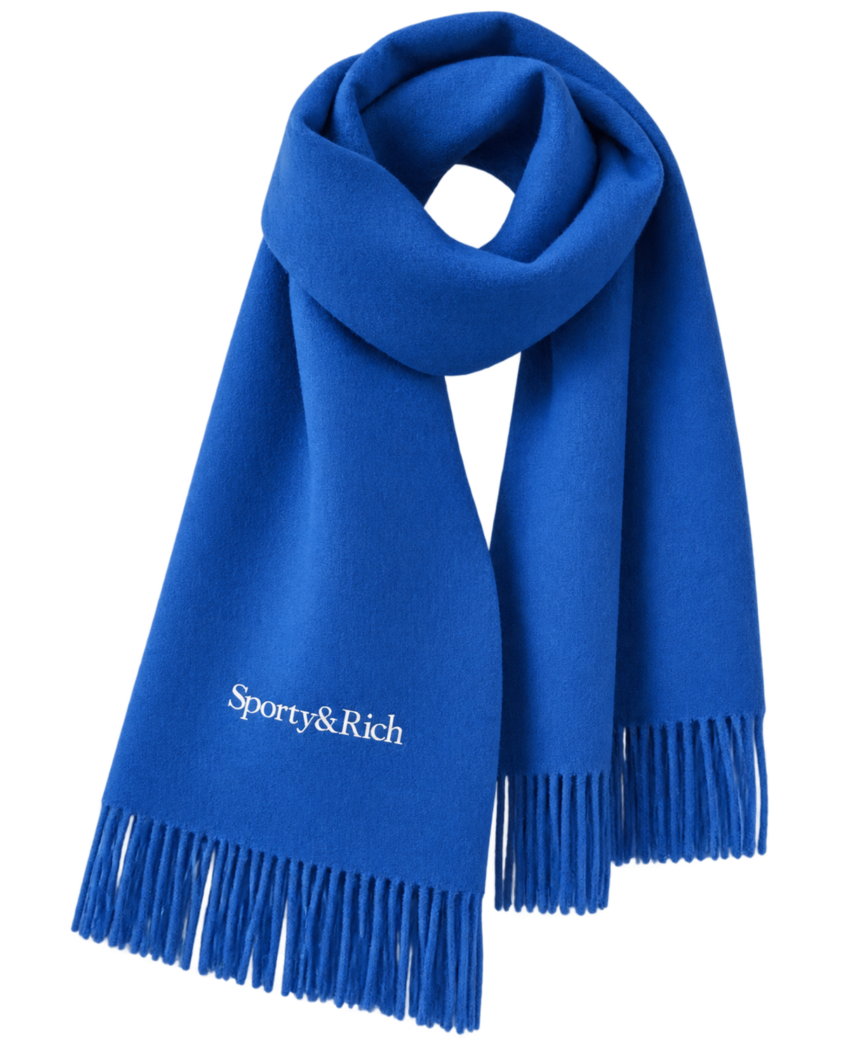 Serif Logo Scarf - Azure