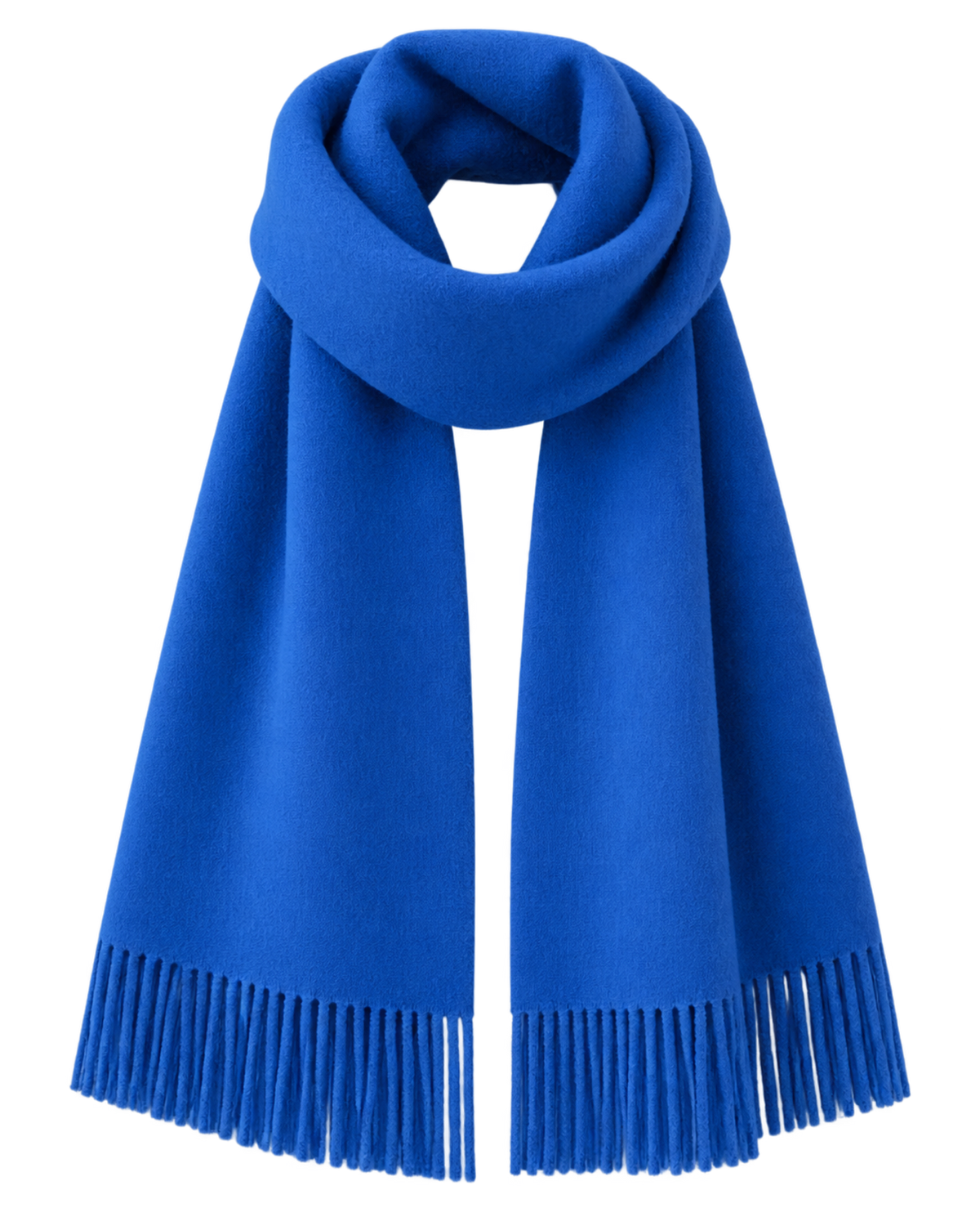 Serif Logo Scarf - Azure