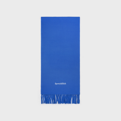 Serif Logo Scarf - Azure