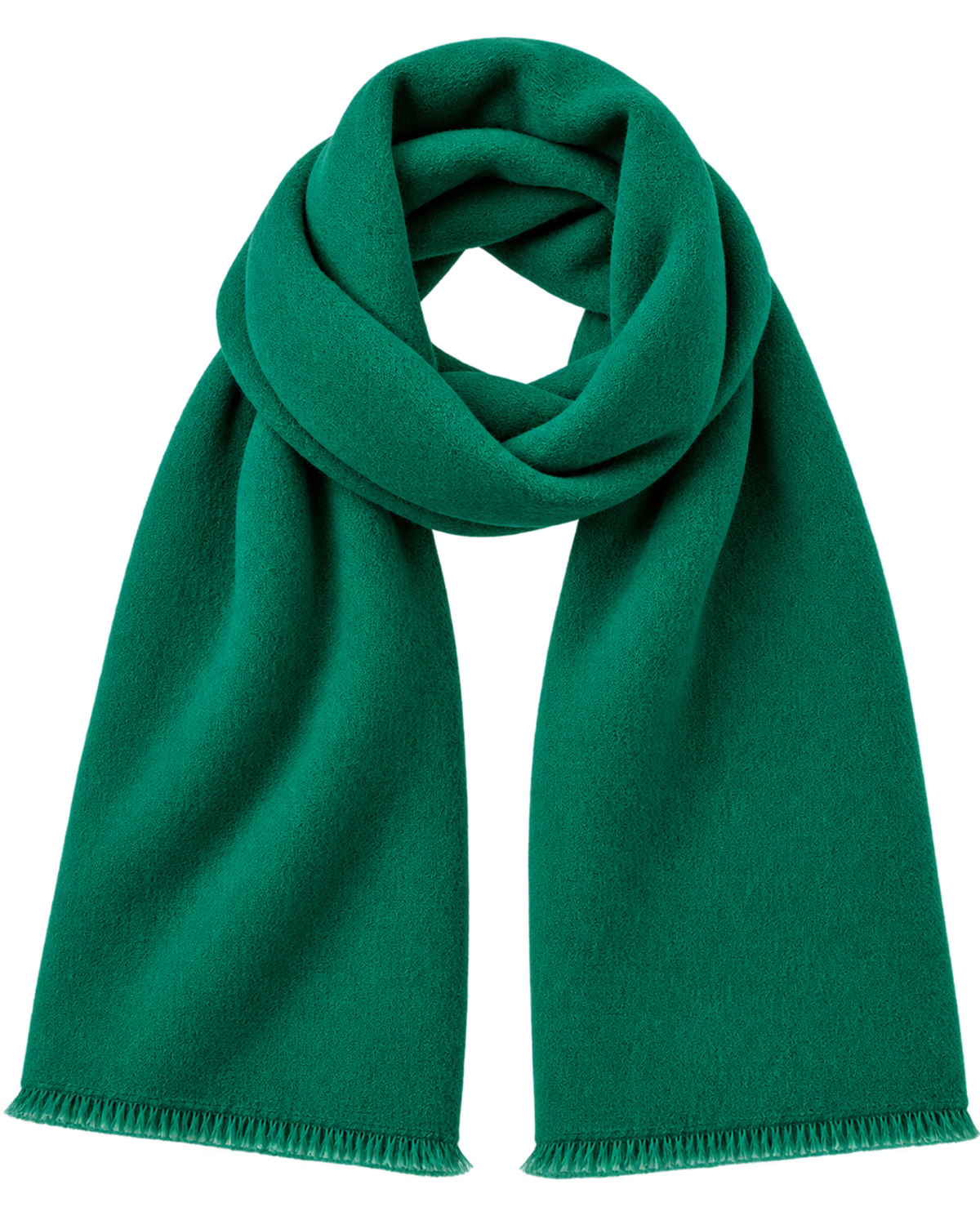 Serif Logo Scarf - Spring Green/Light Navy
