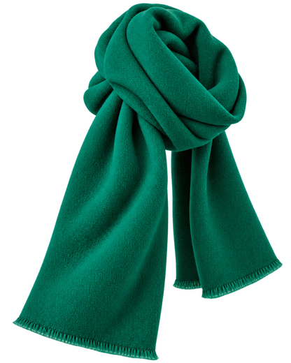 Serif Logo Scarf - Spring Green/Light Navy