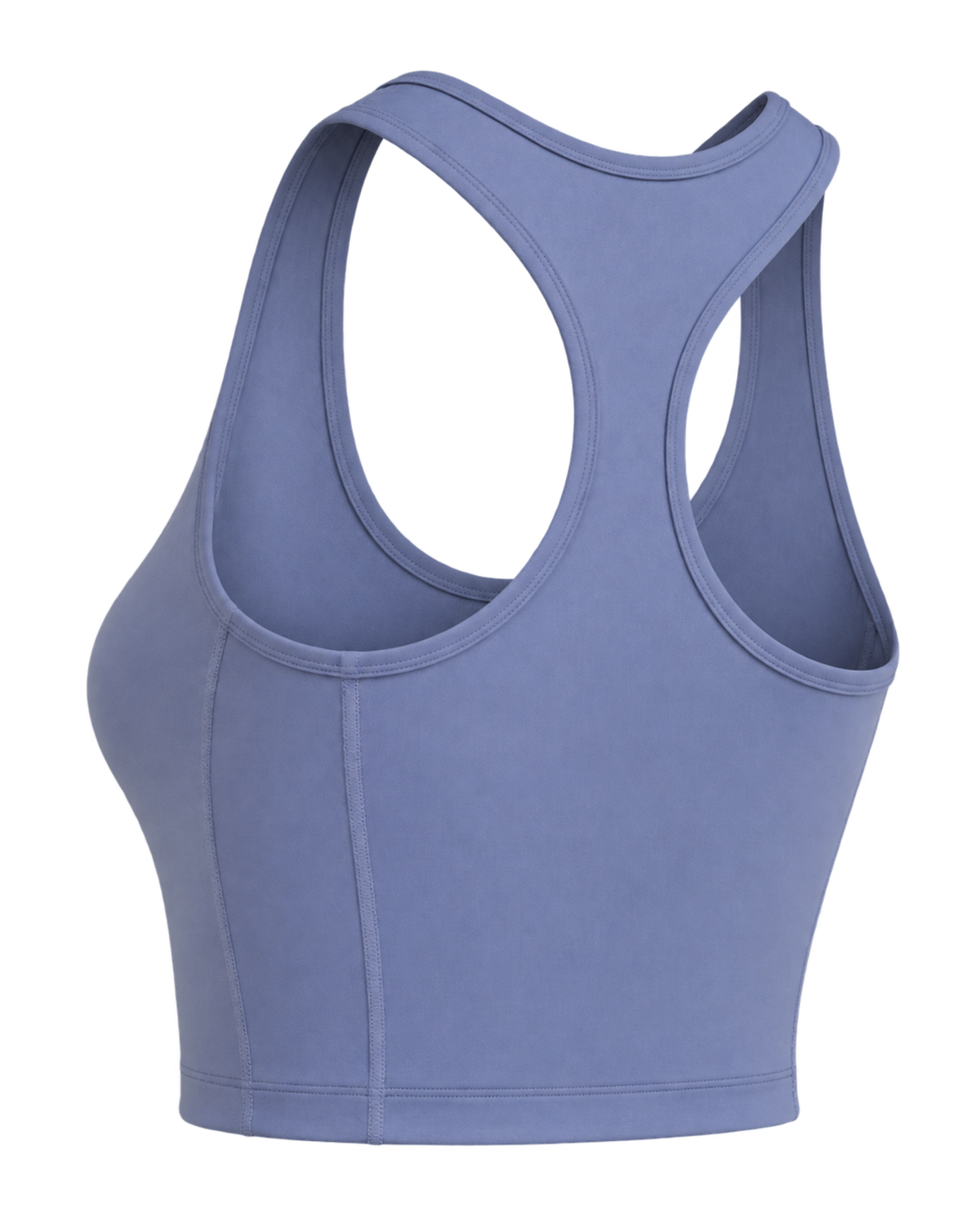 Serif Logo Sports Tank - Colony Blue