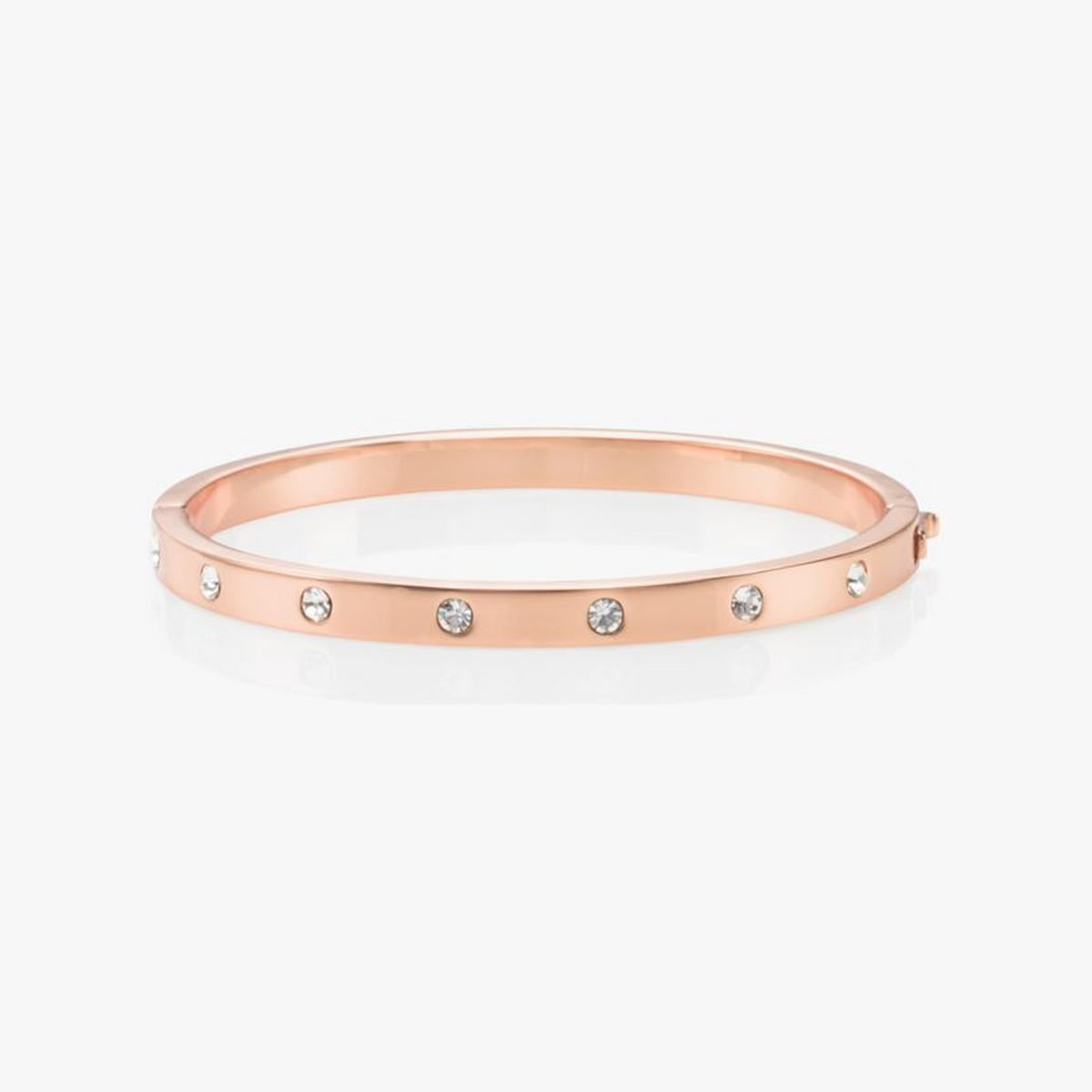 Set In Stone Hinged Bangle