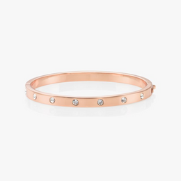 Set In Stone Hinged Bangle