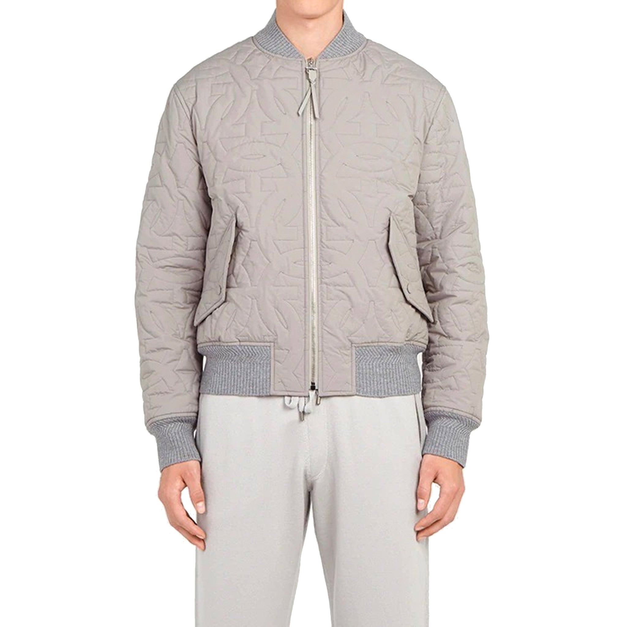 Salvatore Ferragamo Quilted Bomber Jacket