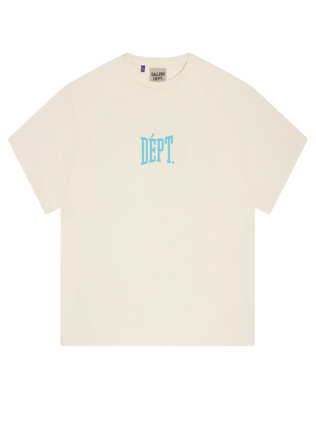 Gallery Dept Gym Logo T-Shirt in Cream