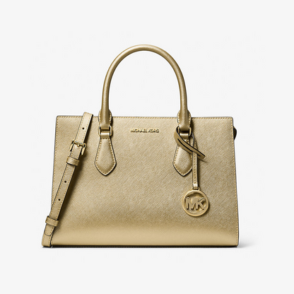 Sheila Medium Metallic Satchel