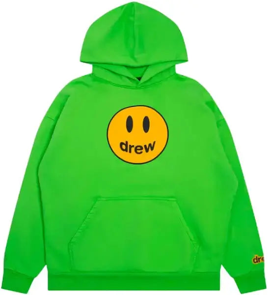 Drew Drew Hoodie - Mascot Lime - Size: S Hoodies | Shop From The Mirage