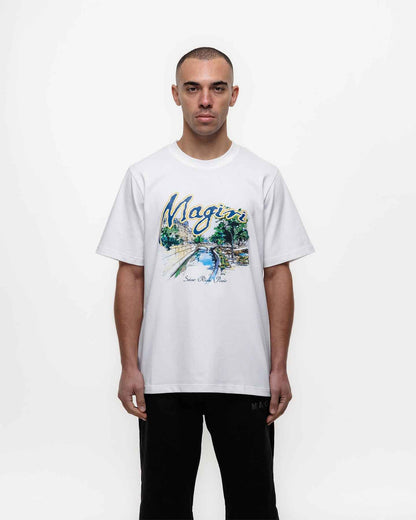 Magiri Seine River Printed T-Shirt in White