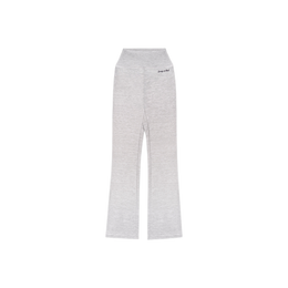 Signature Logo Flared Legging - Heather Gray/Navy