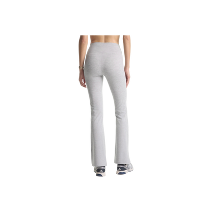 Signature Logo Flared Legging - Heather Gray/Navy