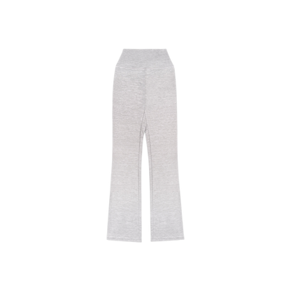 Signature Logo Flared Legging - Heather Gray/Navy