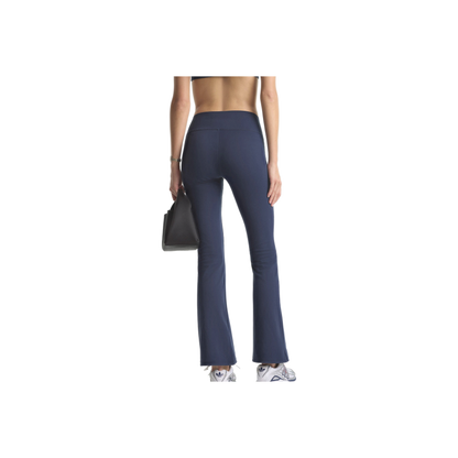 Signature Logo Flared Legging - Navy/White