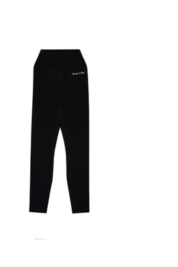 Signature Logo Legging - Black/White