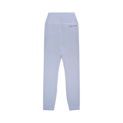Signature Logo Legging - Faded Blue/Navy