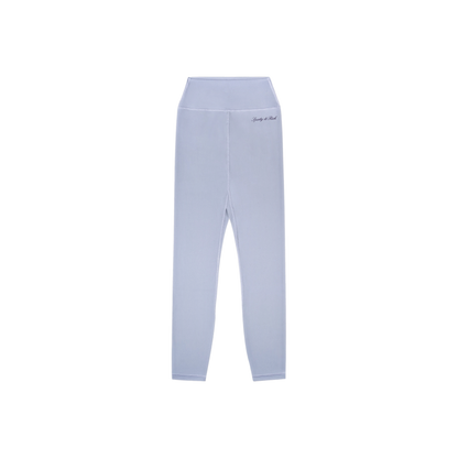 Signature Logo Legging - Faded Blue/Navy